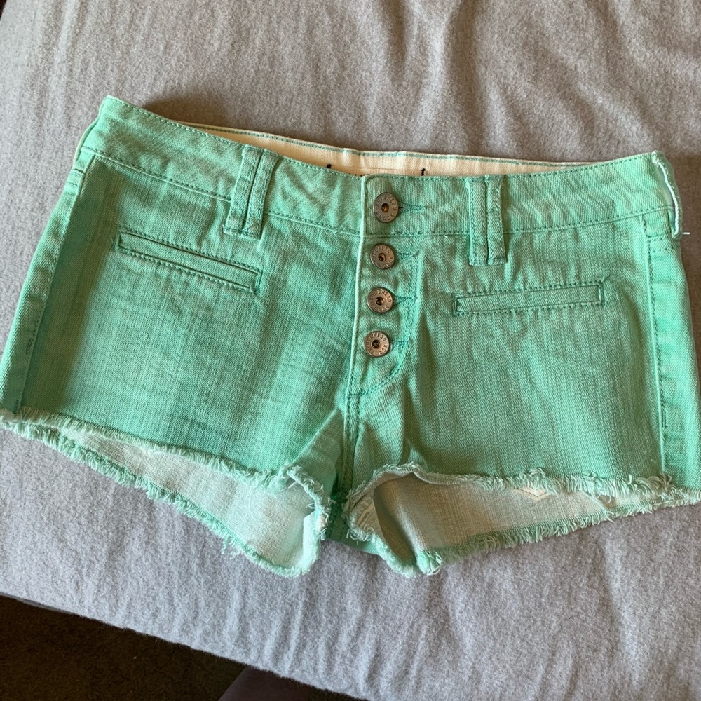 Bullhead Black denim shorts